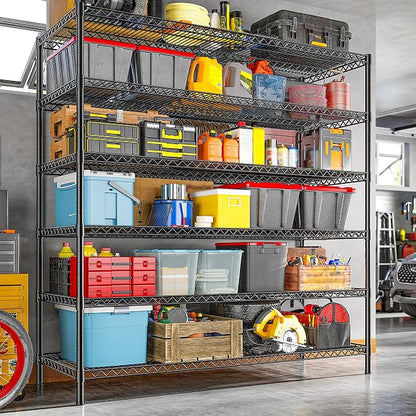 REIBII 83"H Storage Shelves 3840LBS Metal Shelving Unit Garage Shelving Heavy - Image 7