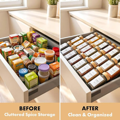 EDELHAUS® Square Spice Jars - Image 5