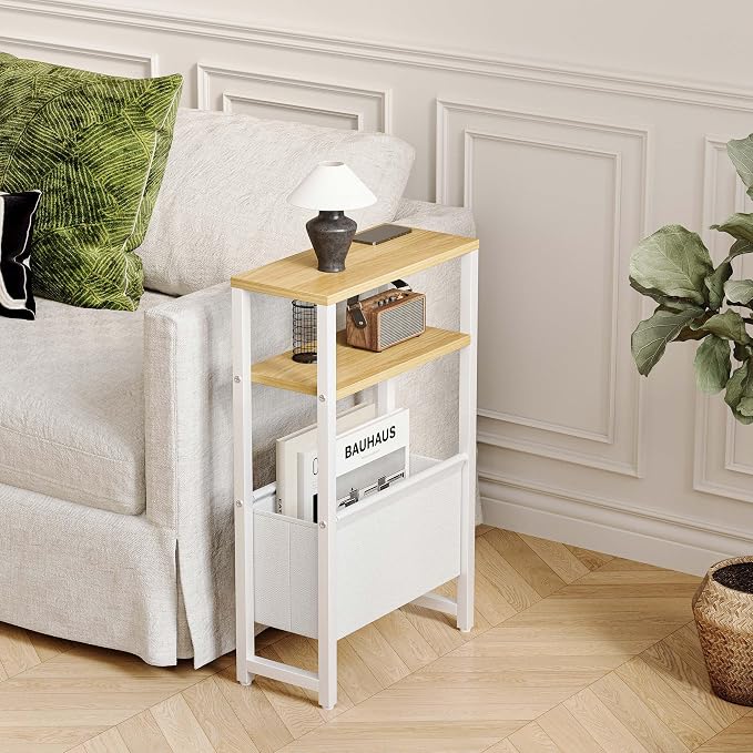 Narrow Side Table, Slim End Table - Image 2