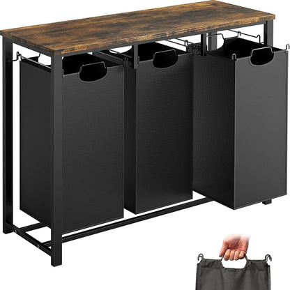 Simple Houseware 3-Section Laundry Sorter by SimpleHouseware