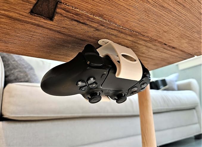 Controller Holder – Under Desk or Wall Mount Compatible - Image 2