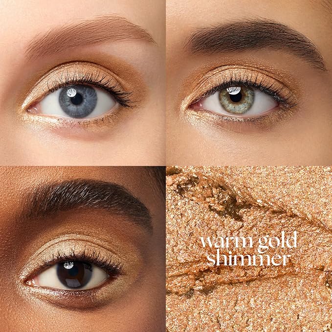 Julep Eyeshadow 101 Cream-to-Powder Waterproof Shadow Stick – Warm Gold Shimmer - Image 2