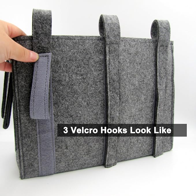 Bedside Caddy, Hanging Storage Bag, Chair Organizer Caddy, Drink Bottle - Image 7