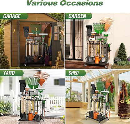 Garden Tool Organizer Rack - Image 7