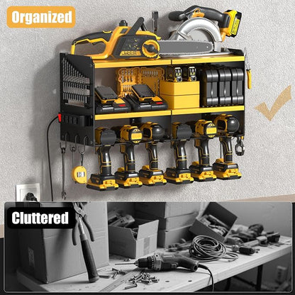 Spampur Large Power Tool Organizer Wall Mount - Image 5