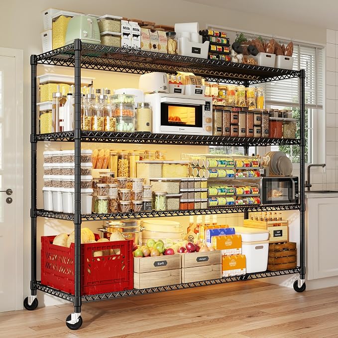 REIBII 60''W Storage Shelves 2399LBS Metal Shelving Unit - Image 2