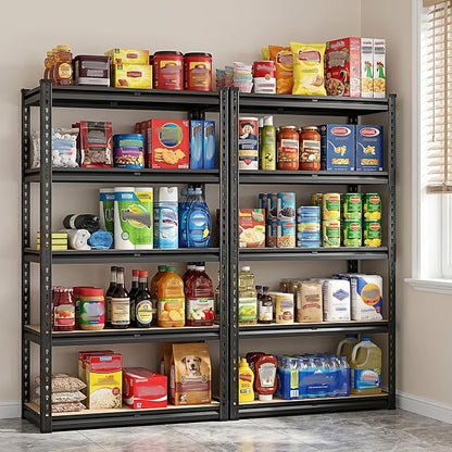 REIBII 2030LBS Storage Shelves 5 Tier Garage Shelving Heavy Duty Metal Shelving - Image 3