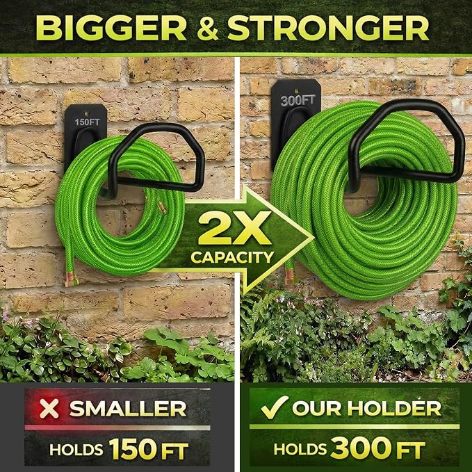 PeoMev 300 ft Garden Hose Holder - Image 4