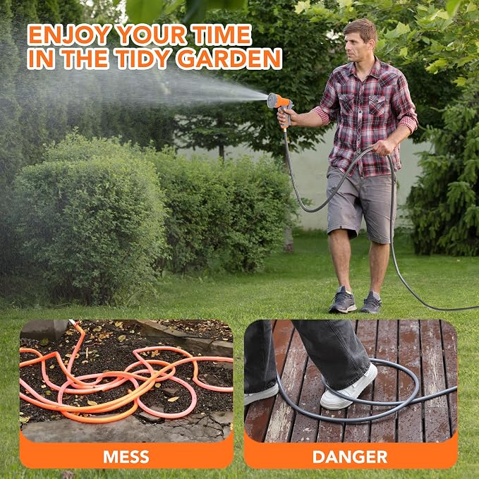 GAOMON Retractable Garden Hose Reel - Image 6