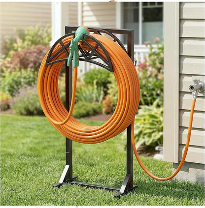 Garden Hose Holder, Heavy-Duty Water Hose Reel by YFFSRJDJ