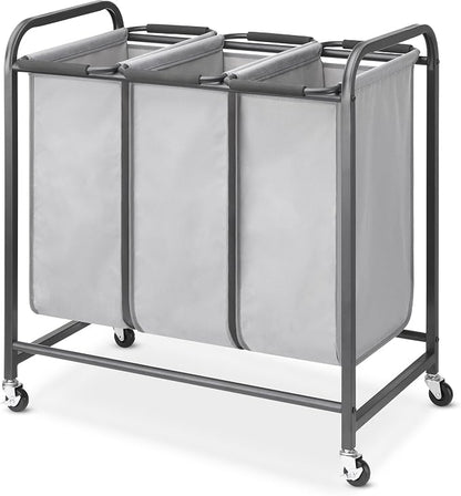 Whitmor Triple Laundry Sorter - Image 3
