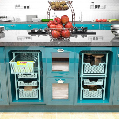 Simple Houseware Stackable Cabinet Basket Drawer Organizer - Image 6