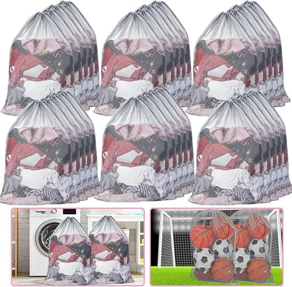 Berlune 30 Pack 24 x 36 Inches Large Mesh Bags by Berlune