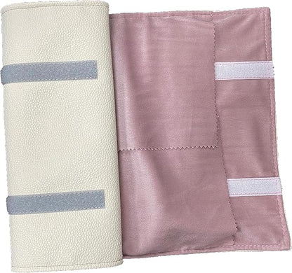 Portable Jewelry Roll Untangled Secure Necklace Travel Storage Bag Displays - Image 6