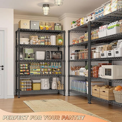 REIBII 73''H Storage Shelves 1660LBS Wire Shelving Unit - Image 4