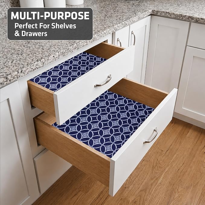 Drymate Premium Luxury Shelf & Drawer Liner, Thick Cushioned Fabric, - Image 7