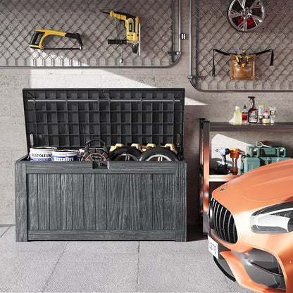 Greesum Outdoor Storage Box 120 Gallon Storage Bin - Image 5
