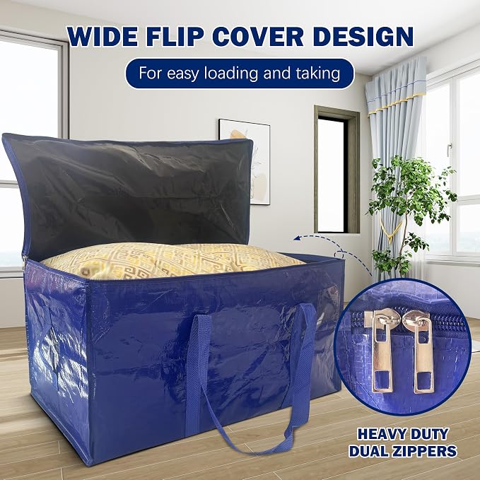 8 Pack Extra Heavy Duty Large Moving Bags - Image 3