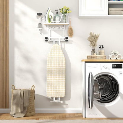 Ironing Board Hanger, 2 in 1 Wall-Mount & Over the Door - Image 2