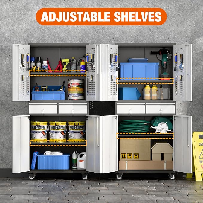 Aobabo Metal Storage Cabinet - Image 7