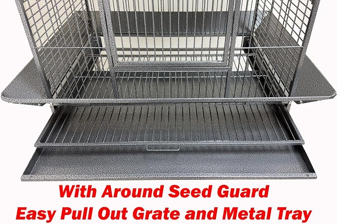 X-Large Elegant and Durable Wrought Iron Play Ground Perch Stand Top Climbing - Image 6