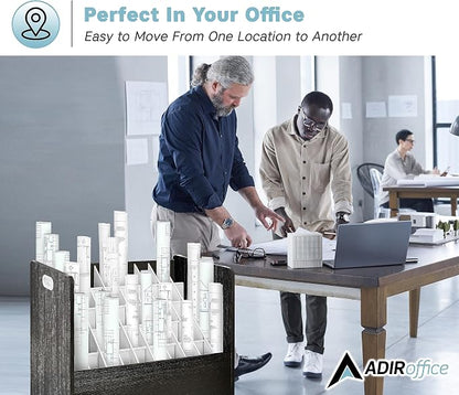 Adir Blue Print Storage Organizer - Image 8