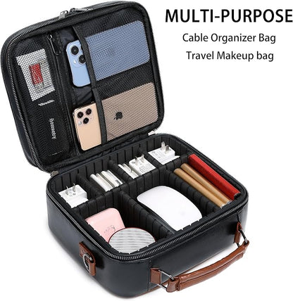 KYALOU Electronics Travel Organizer, Large Electronic Accessories Cable Case - Image 4