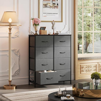 WLIVE Fabric Dresser for Bedroom, Tall Dresser - Image 8