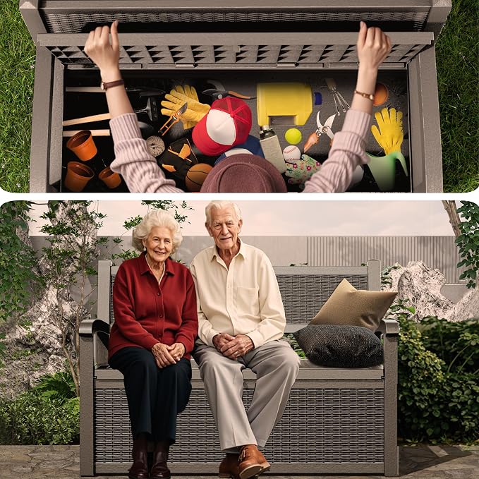 Outdoor Storage Bench - Image 6
