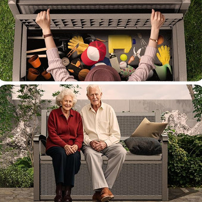 Outdoor Storage Bench - Image 6