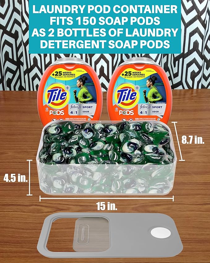 TidyFriend Laundry Pods Container - Image 2