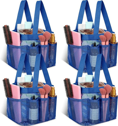 Hillban 4 Pcs Mesh Shower Caddy Portable Shower Caddy by Hillban
