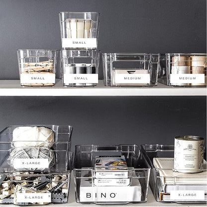 BINO | Stackable Plastic Storage Bins, X-Large - Image 6