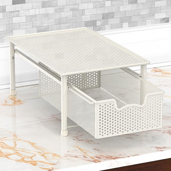 Simple Houseware Stackable Cabinet Basket Drawer Organizer - Image 5