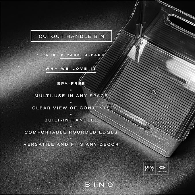 BINO | The Lodge Collection | Plastic Storage Bins - Image 2