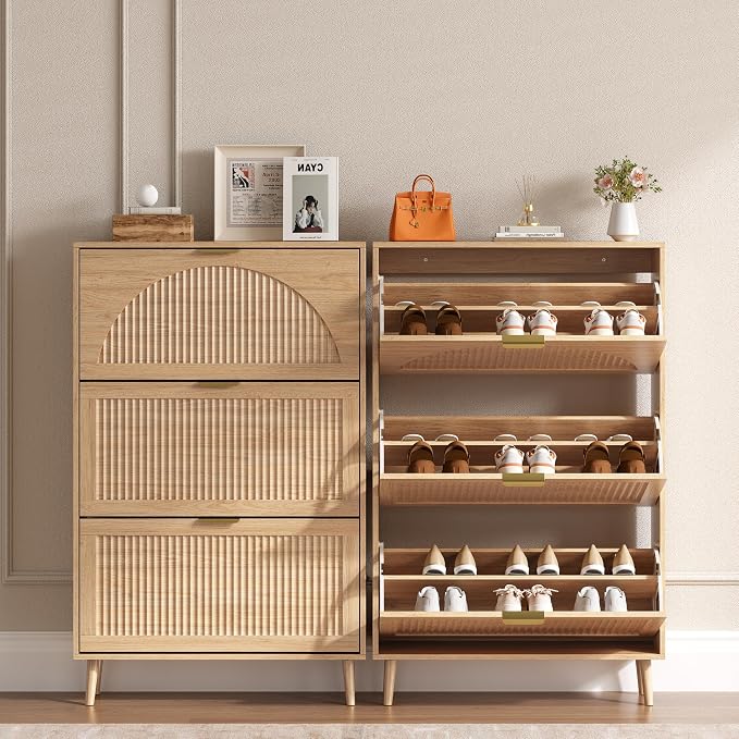 BORNOON Shoe Cabinet for Entryway - Image 4