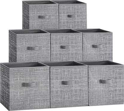 SONGMICS Storage Cubes, 11.8 x 11.8 x 11.8 Inches Non-Woven Fabric Bins by Unknown