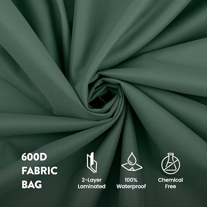 ZOBER 600D Oxford Fabric Rolling Christmas Tree Storage Bag - Image 5