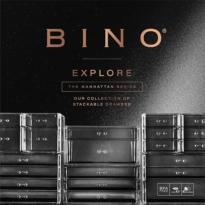 BINO | 6 Drawer Makeup Organizer, York Avenue | THE MANHATTAN SERIES | Makeup - Image 5