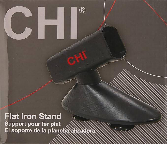 Title: CHI Flat Iron Stand Suction, Heat Resistant Hair Tool Holder, Countertop - Image 2
