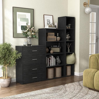 Homes: Inside + Out Apexa 2-Drawer Wooden Stackable Storage Drawers, Small Food - Image 12