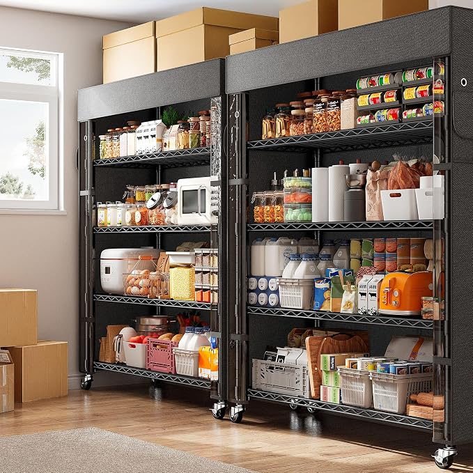 REIBII 72.8" H Storage Shelves - Image 9