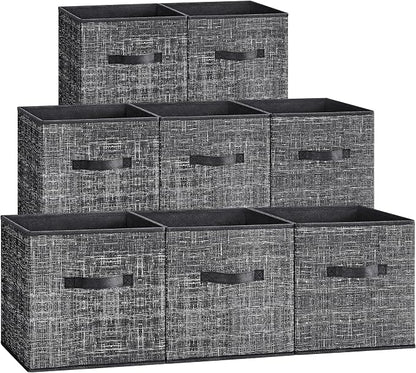 SONGMICS Storage Cubes, 11.8 x 11.8 x 11.8 Inches Non-Woven Fabric Bins by Unknown
