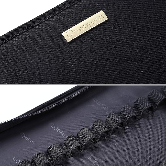 ROWNYEON Lipstick Organizer Bag Portable, Makeup Artist Storage, Large Capacity - Image 6