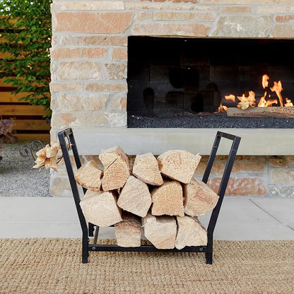 FireProof Pros Firewood Rack Outdoor and Indoor Firewood Storage - Image 6