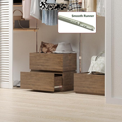 woodtalks Stackable 1 Drawer Dresser, Storage Cabinet - Image 5