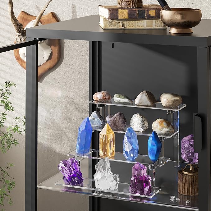 WINKINE Clear Perfume Organizer, Acrylic Risers - Image 3