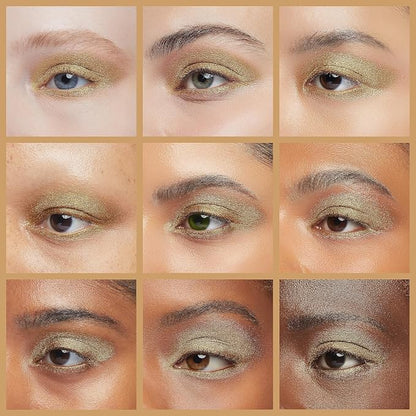 MAKI YIKA Glitter Eyeshadow Gold Liquid Multichrome Eyeshadows Long Lasting - Image 4