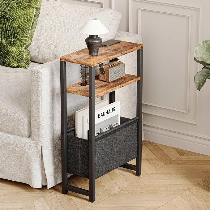 Narrow Side Table, Slim End Table - Image 2