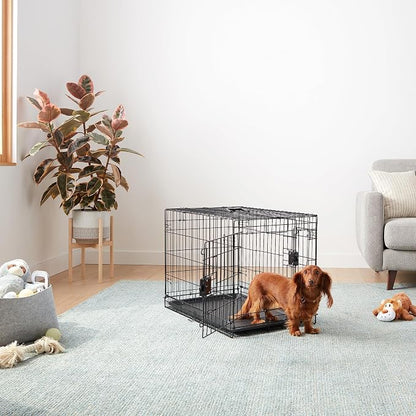 Amazon Basics Durable, Foldable Metal Wire Dog Crate - Image 5